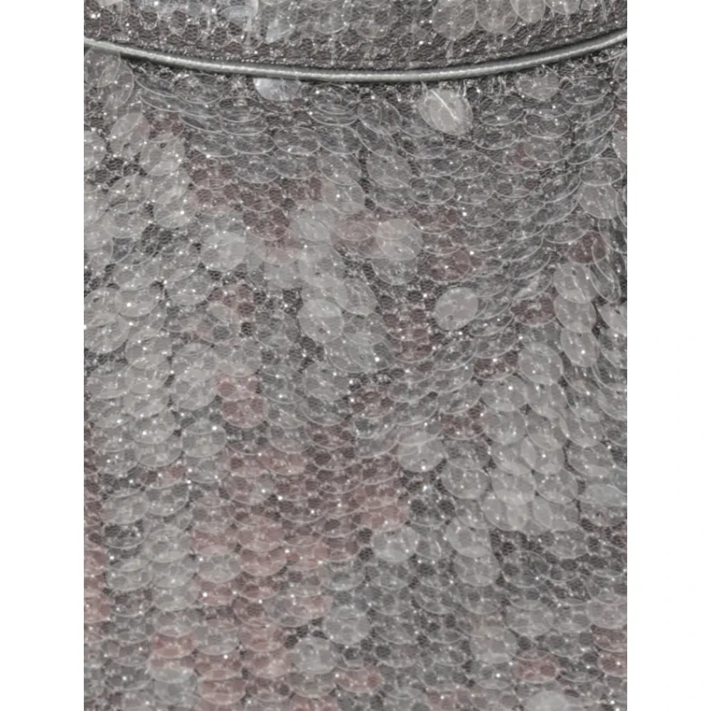 DAMES ROTATE Birger Christensen Shirts^Zilveren Pailletten Hoge Hals Mouwloze Top