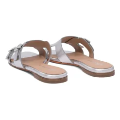 DAMES Santoni Zilveren Sandalen voor Vrouwen