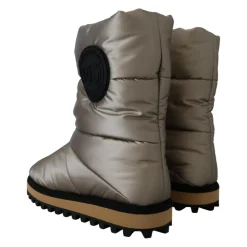 Heren Dolce & Gabbana Snowboots^Zilveren Winter Mid Calf Laarzen