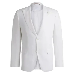 Heren Hugo Kostuums^Zomer Linnen Blazer