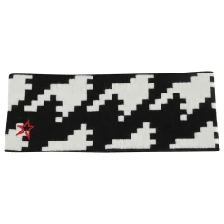 DAMES Perfect Moment & Wit Bedrukte Wollen Hoofdband