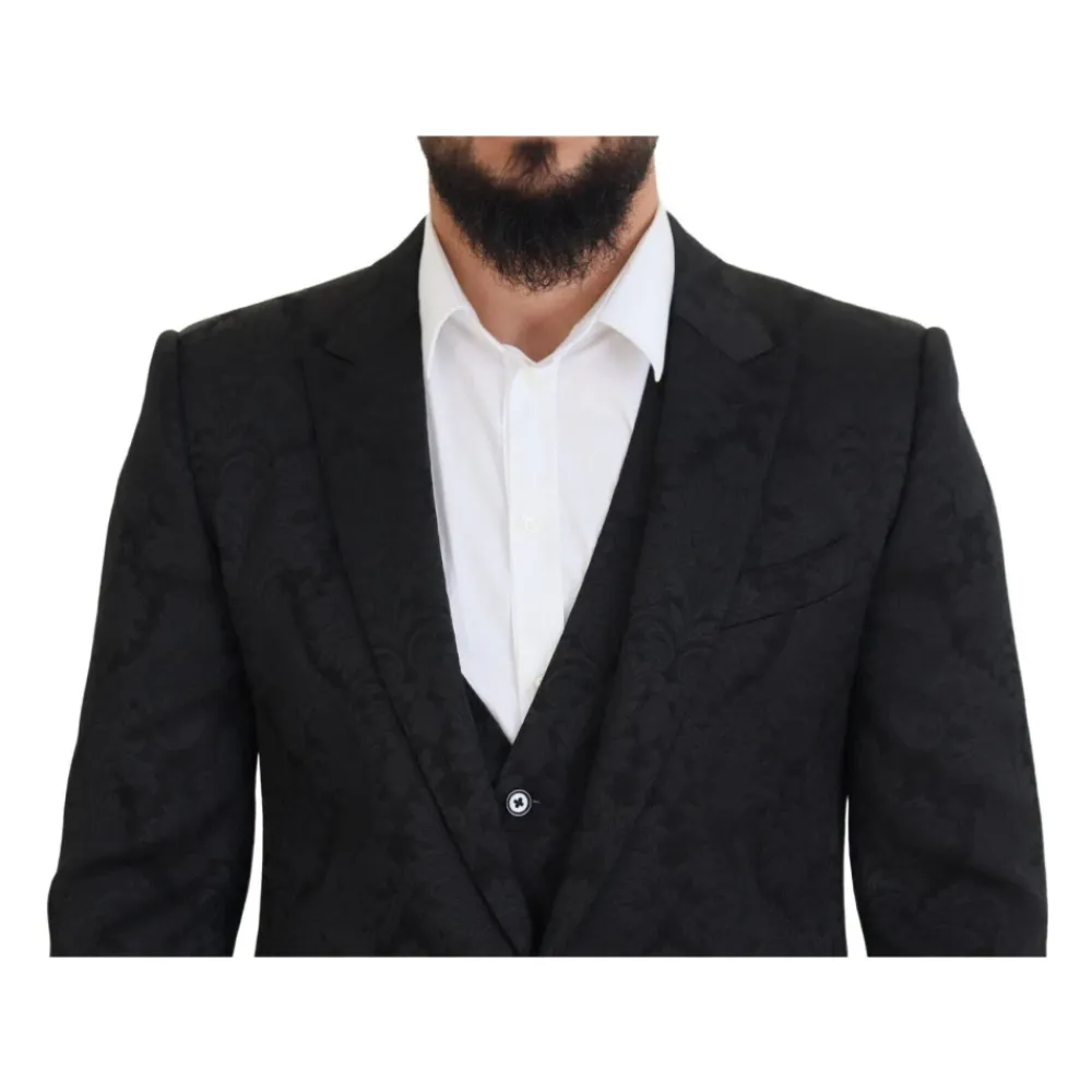 Heren Dolce & Gabbana Kostuums^Floral Brocade 2-delig MARTINI-pak