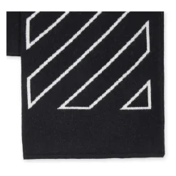 Off White Sjaals^Gebreide Sjaal met Iconische Pijlen