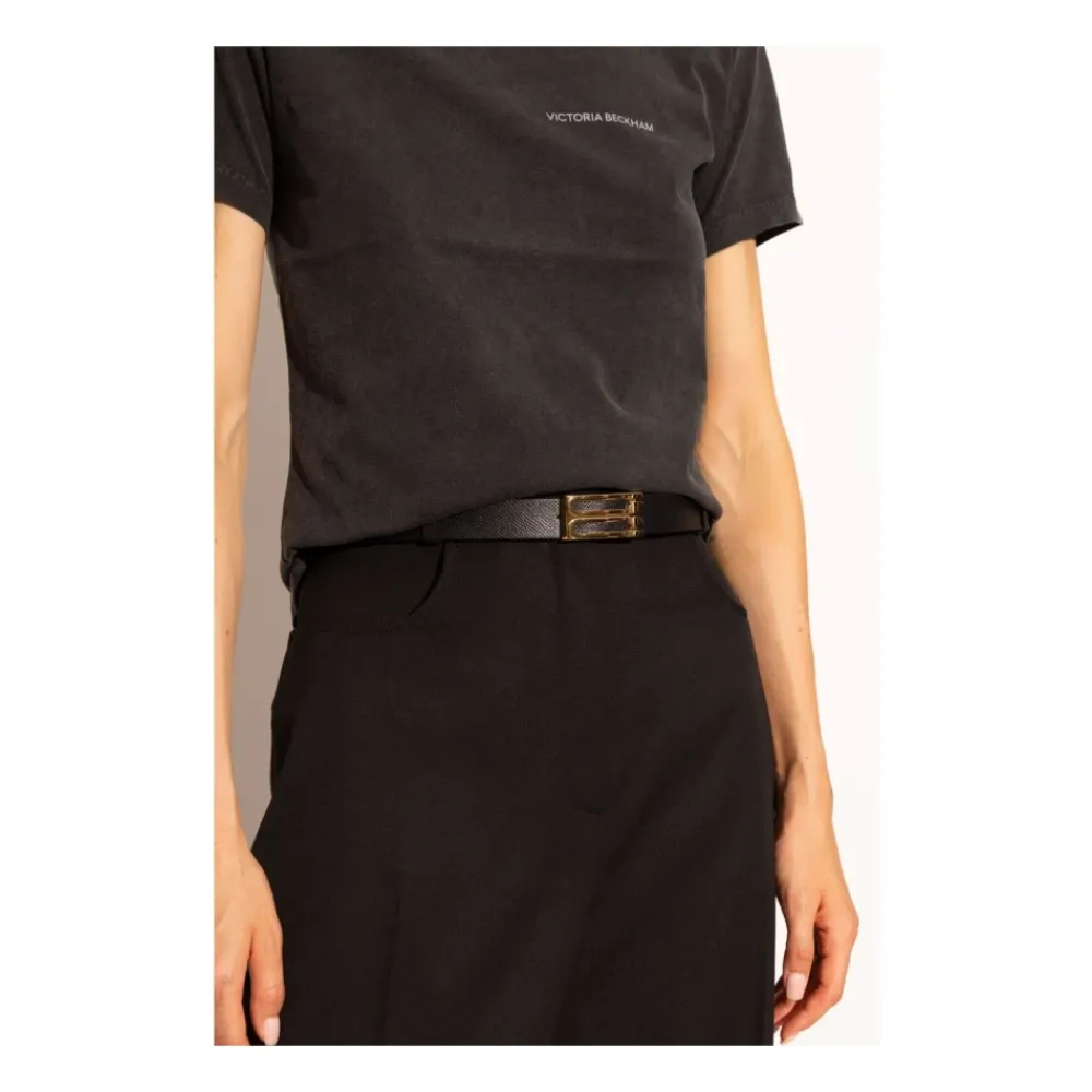DAMES Victoria Beckham Geitenleren Riem