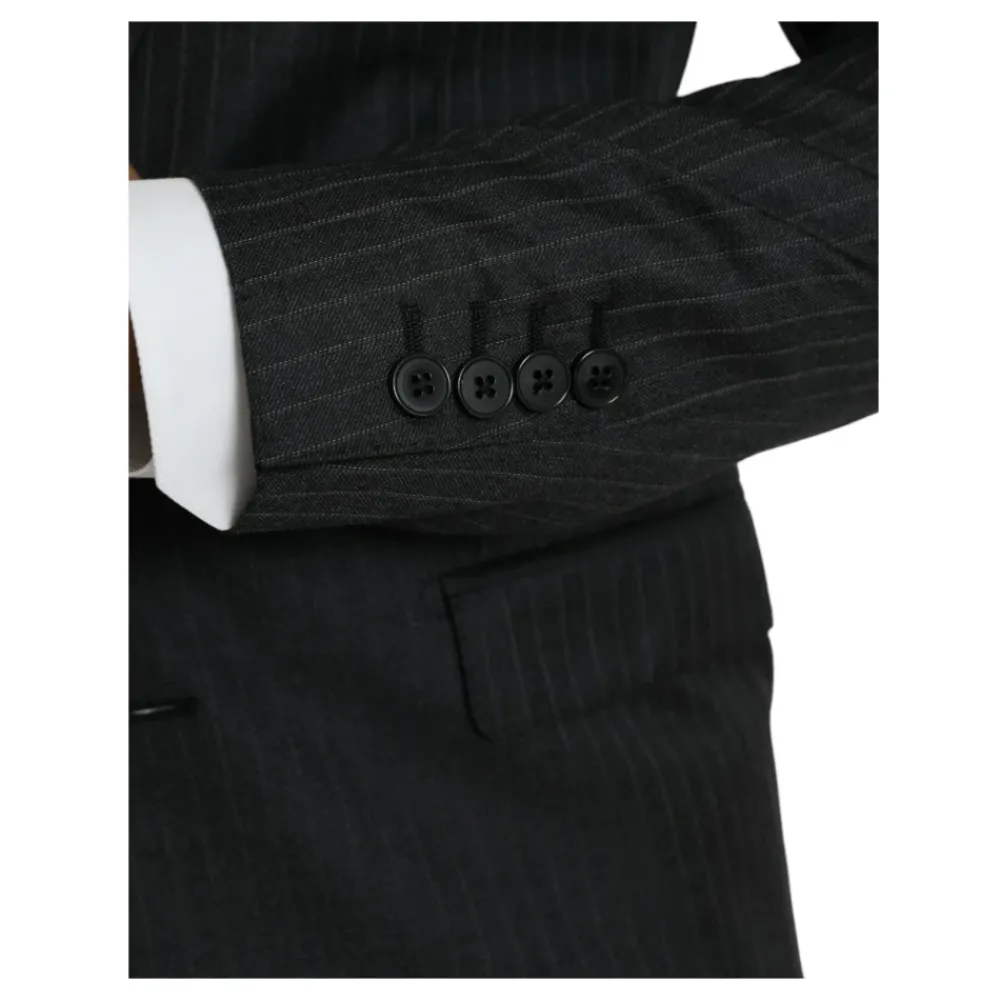 Heren Dolce & Gabbana Kostuums^Gestreepte Jas Blazer
