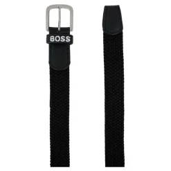 Hugo Gevlochten Elastische Riem met Logo