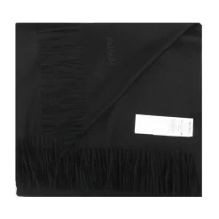 DAMES Max Mara Sjaals^Kasjmier Sjaal met Geborduurd Logo