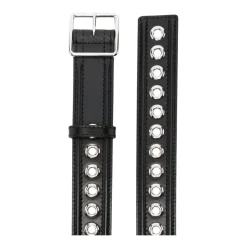 DAMES Alexander McQueen Riemen^leren Riem met oogjes
