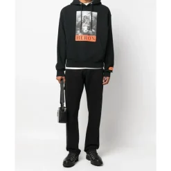 Heren Heron Preston Logo Hoodie Sweatshirt Katoen
