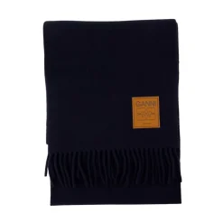 DAMES Ganni Sjaals^Wol Dubbelzijdig Sjaal