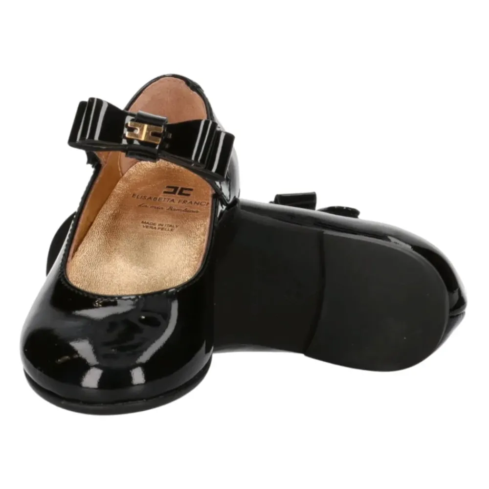 Elisabetta Franchi Ballerina'S^e Ballerina Schoenen van Lakleer