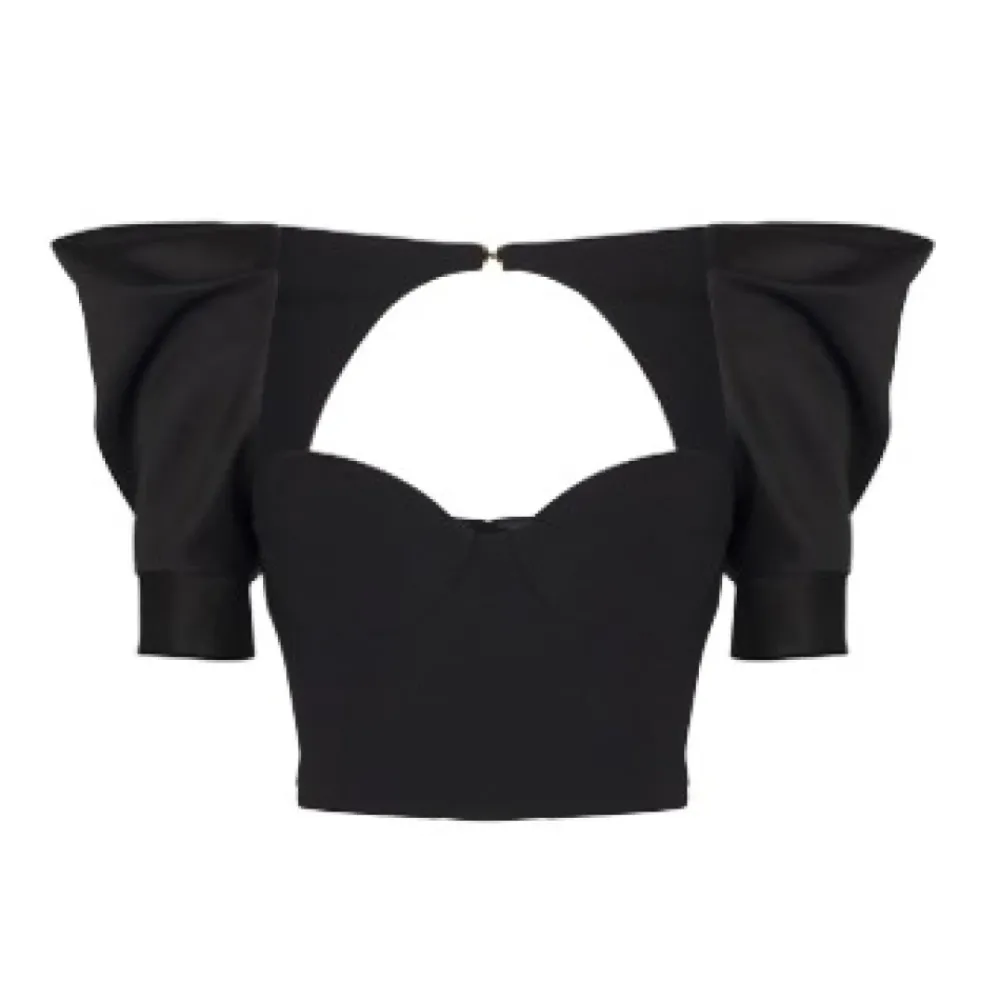 DAMES Elisabetta Franchi e Ballonmouw Top