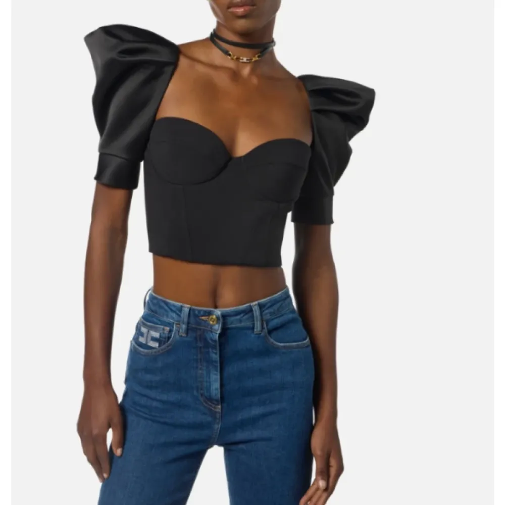DAMES Elisabetta Franchi e Ballonmouw Top