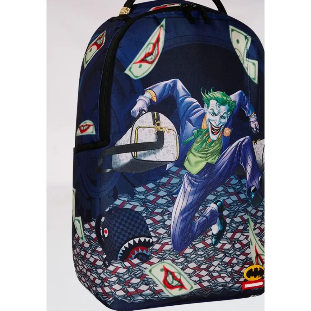 Heren SPRAYGROUND Zwarte Batman Joker Rugzak