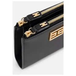 DAMES Elisabetta Franchi Portefeuilles^e Bifold Portemonnee van Synthetisch Leer