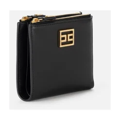 DAMES Elisabetta Franchi Portefeuilles^e Bifold Portemonnee van Synthetisch Leer