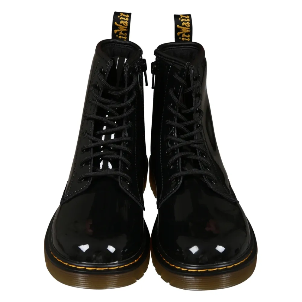 Dr. Martens Laarzen^e Biker Boots met Lakleer