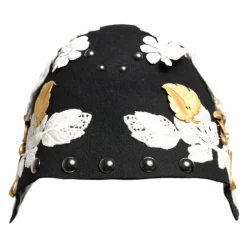 DAMES Dolce & Gabbana Hoeden^e Bloemen Gouden Blad Cloche Hoed