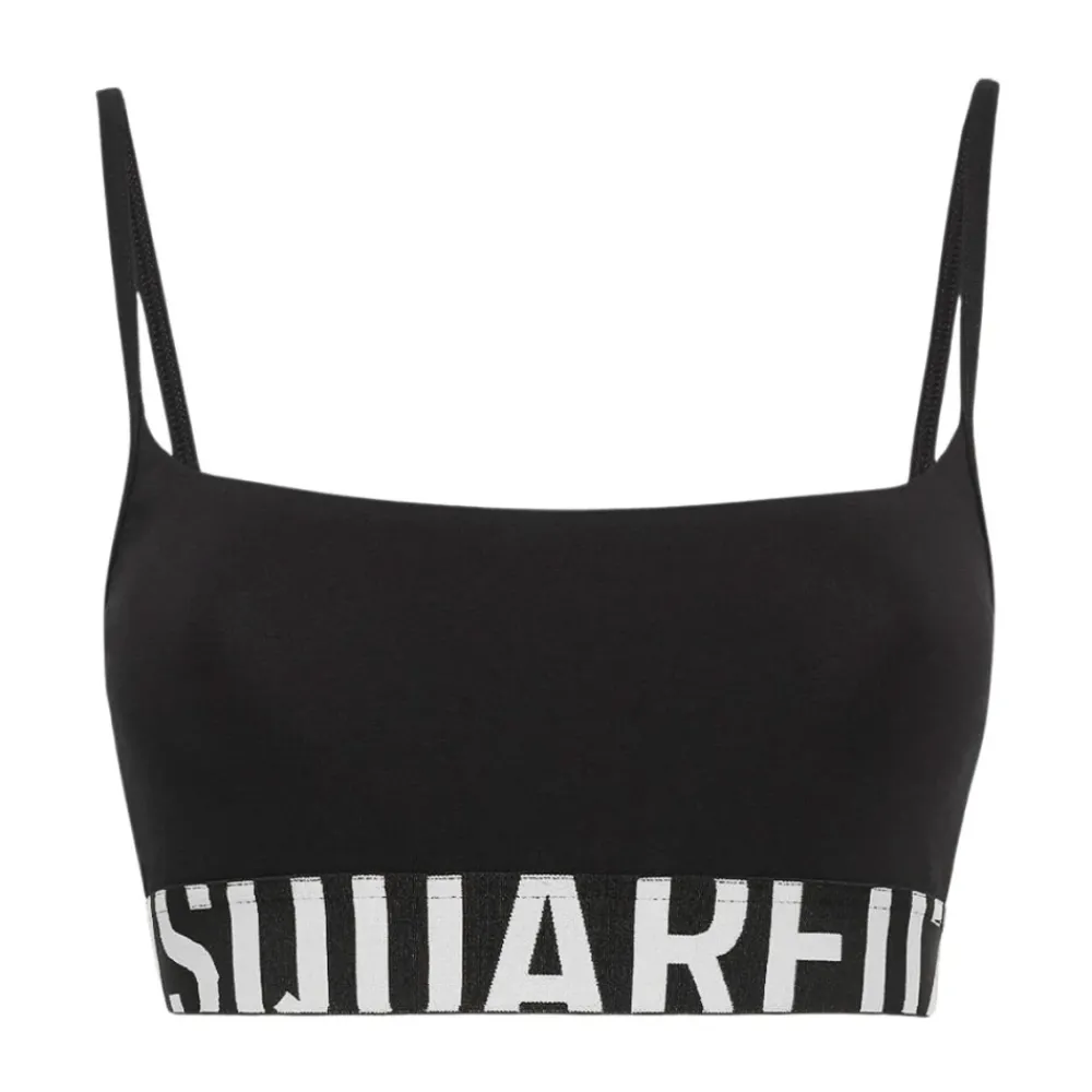Dsquared2 Sport Bh'S & Ondergoed|Sportshirts^e Bralette Sportief Vrouwelijk Ontwerp