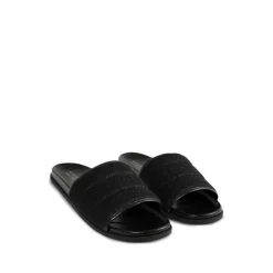 Heren Gucci Slippers^e Canvas Open Teen Slide Sandalen