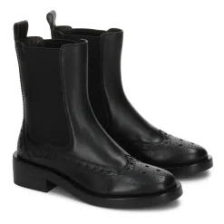 DAMES Kazar e Chelsea-laarzen met rozetversiering