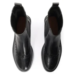 DAMES Kazar e Chelsea-laarzen met rozetversiering