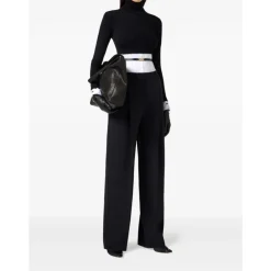 DAMES Elisabetta Franchi Truien & Vesten^e coltrui met logo-gesp riem