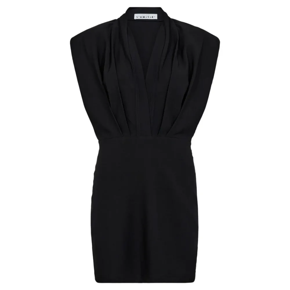 DAMES Haute L'Amitié Jurken^e Crop Drape Jurk