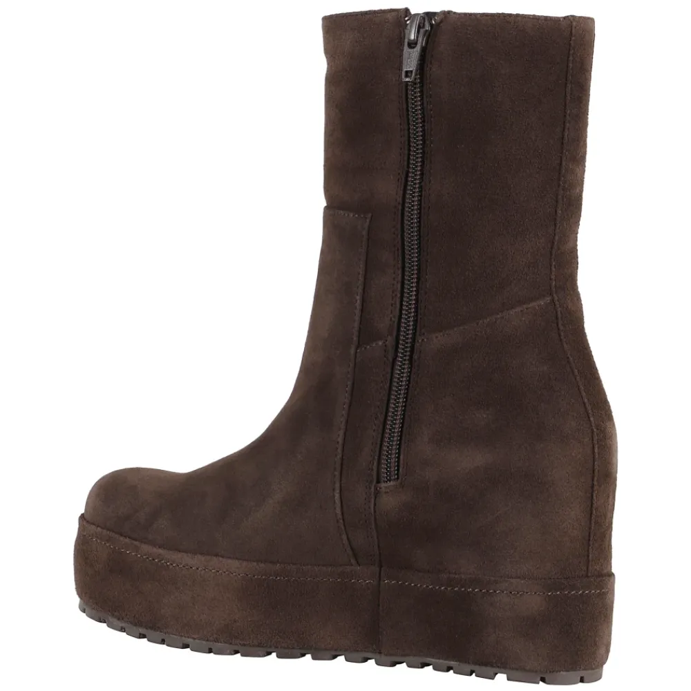 DAMES Paloma Barceló Zwarte Disa Enkellaarzen met Ronde Neus