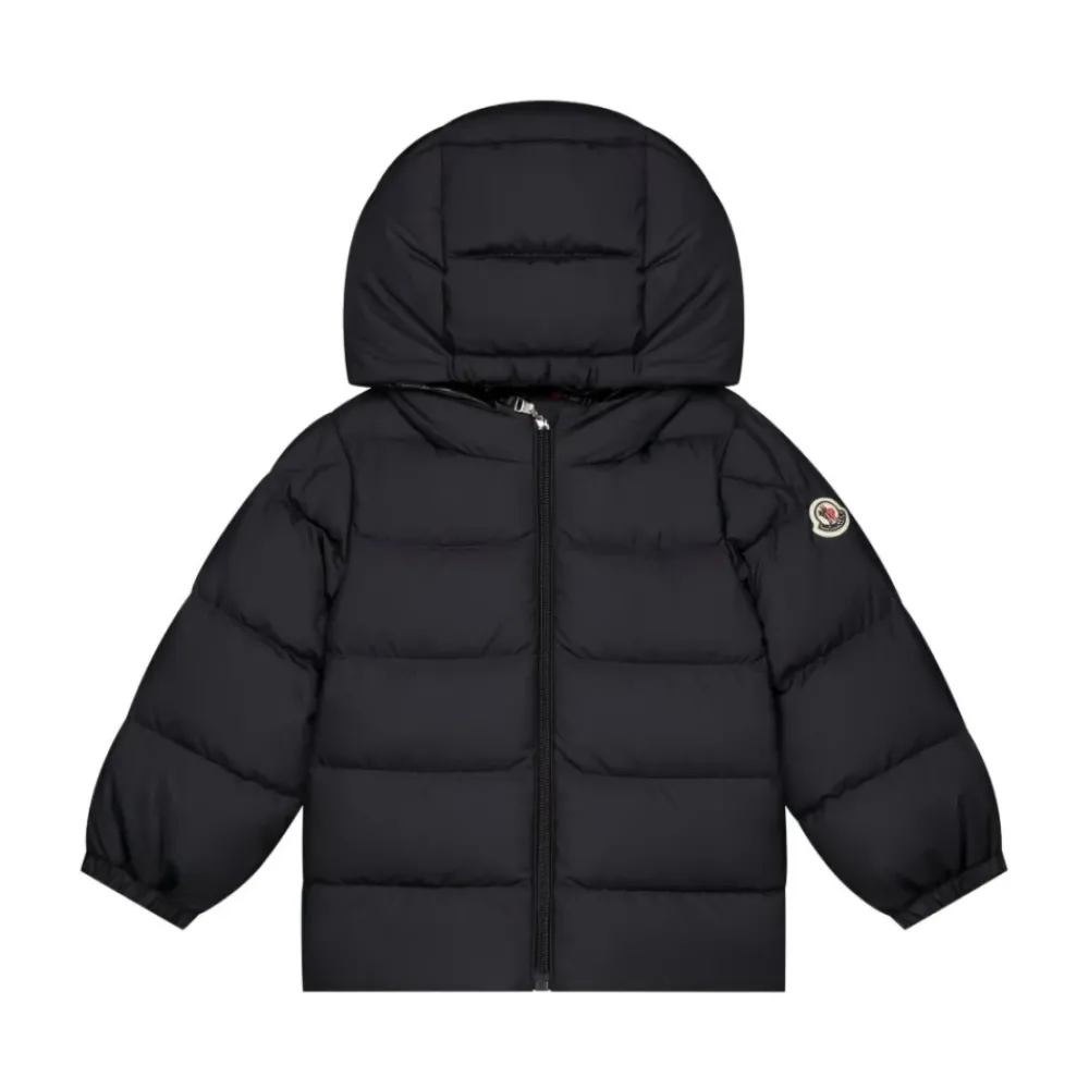 Moncler e donsjack met capuchon