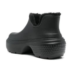 Heren Crocs e enkellaarsjes met faux-fur voering