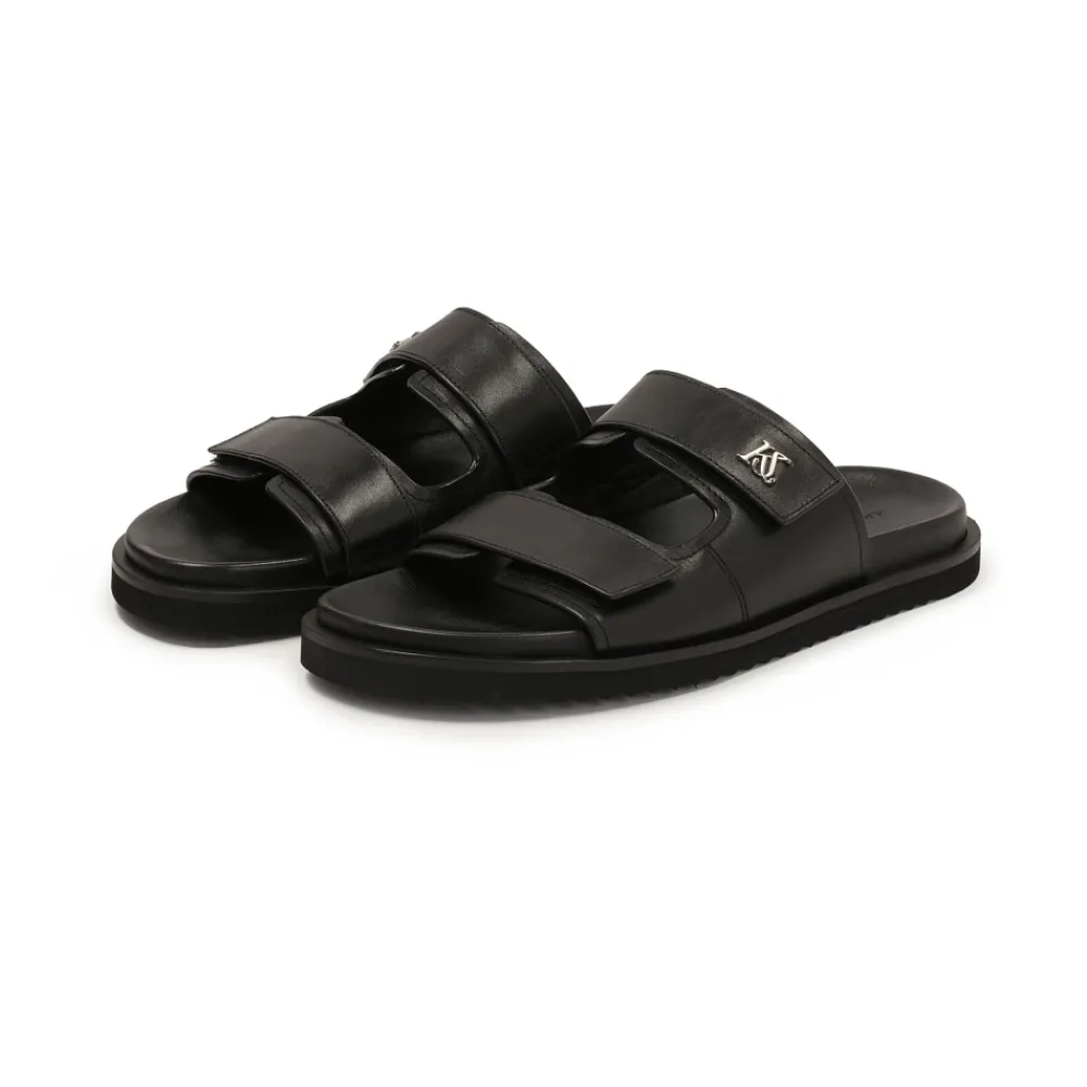 Heren Kazar Studio e flip-flops met Velcro-sluitingen