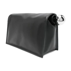 DAMES Jacquemus Clutches^e Foldover Top met Logo Plaque