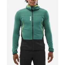 Millet Outdoorjassen^Zwarte Fusion Grid Hoodie
