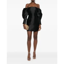 DAMES Solace London Jurken^e Gedrapeerde Mouw Jurk