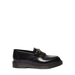 Heren Dr. Martens e Gepolijste Gladde Loafers met Franjes
