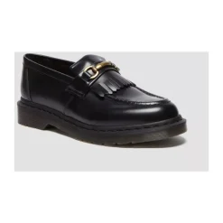 Heren Dr. Martens e Gepolijste Gladde Loafers met Franjes
