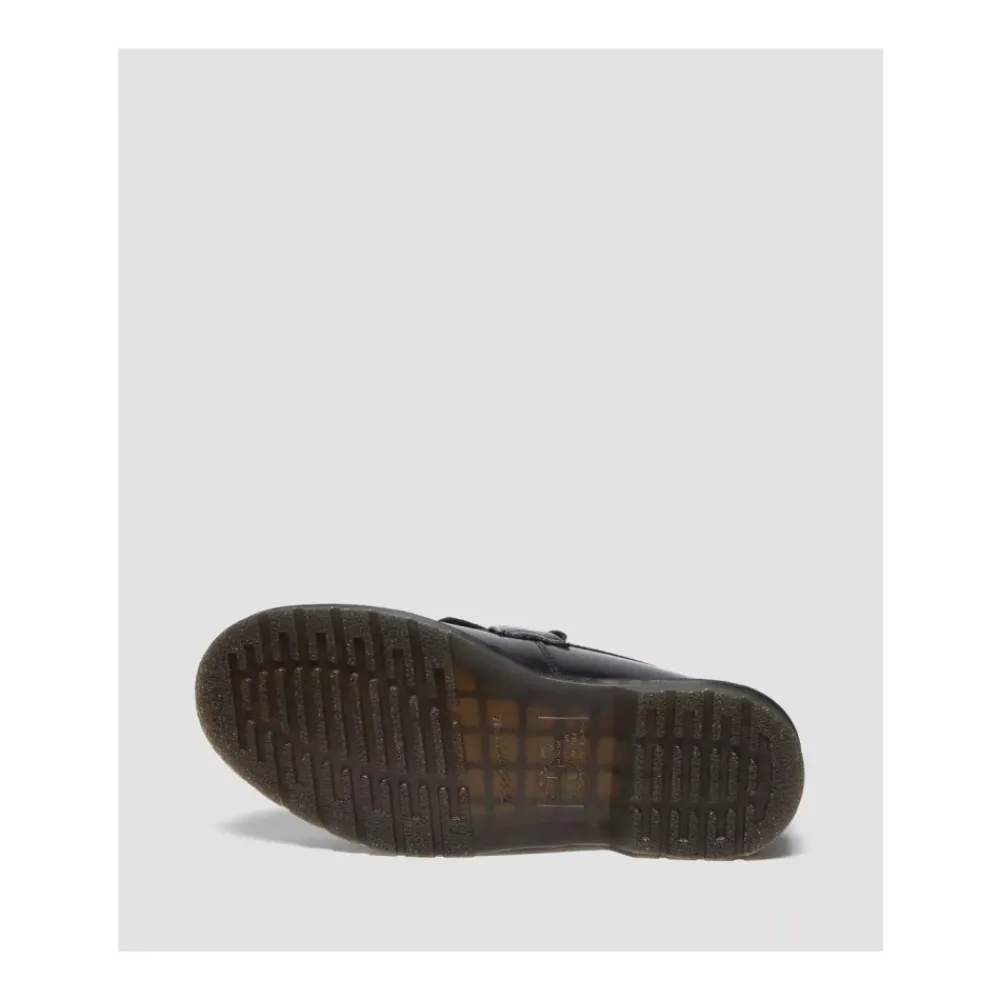 Heren Dr. Martens e Gepolijste Gladde Loafers met Franjes