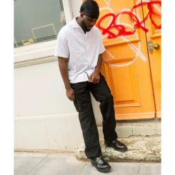 Heren Dr. Martens e Gepolijste Gladde Loafers met Franjes