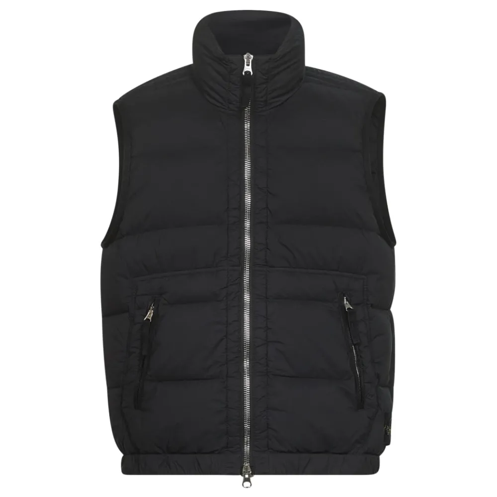 Heren Stone Island e Gewatteerde Ritsvest