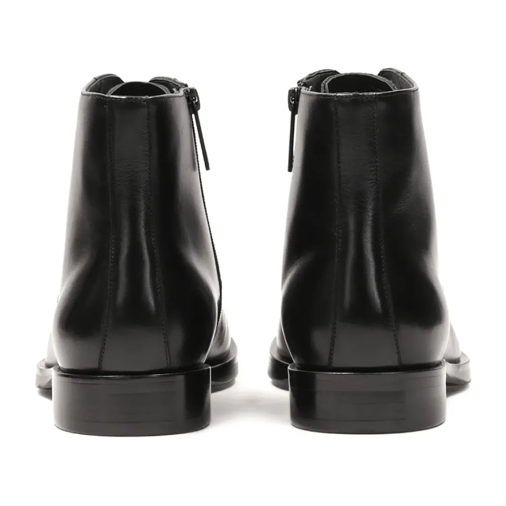 Heren Kazar Laarzen^e gladleren laarzen met openwerksieraden