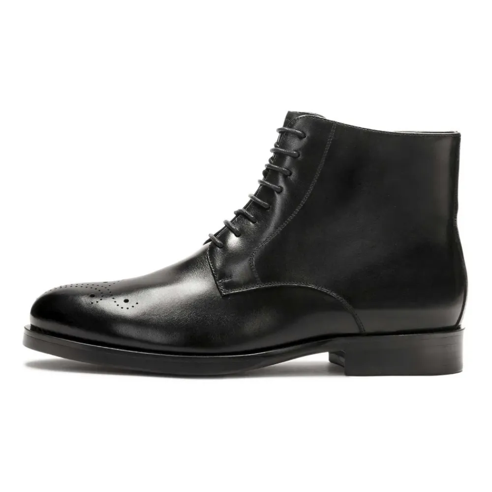 Heren Kazar Laarzen^e gladleren laarzen met openwerksieraden