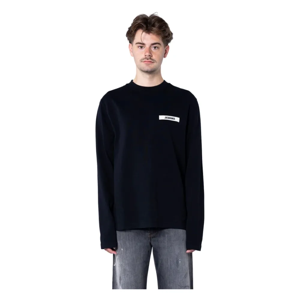 Heren Jacquemus Shirts^e Gros Grain T-shirt