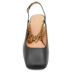 DAMES Chloé e hakken slingbacks met bedeltjes