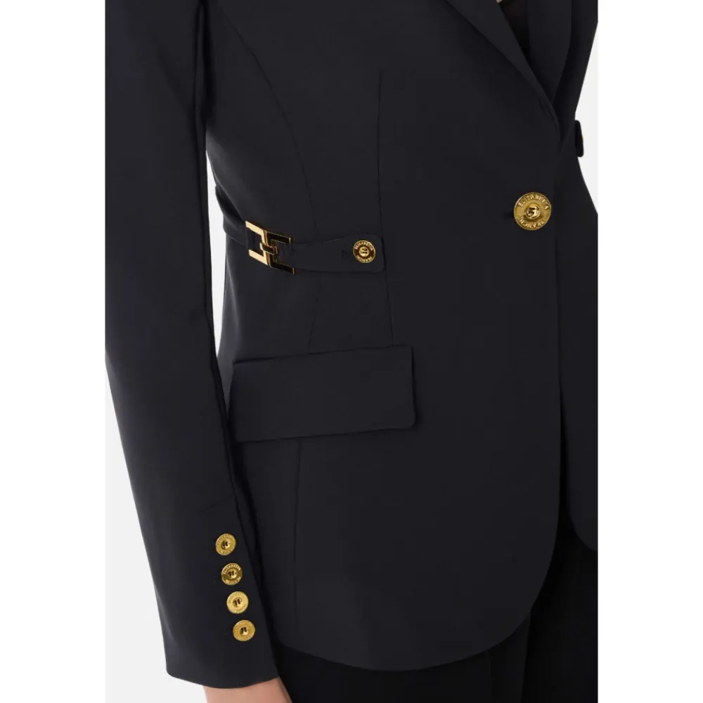 DAMES Elisabetta Franchi Jassen^e Jassen met Gewatteerde Schouders