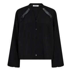 DAMES Co'Couture Blouses^e Kant V-Hals Shirt Blouse
