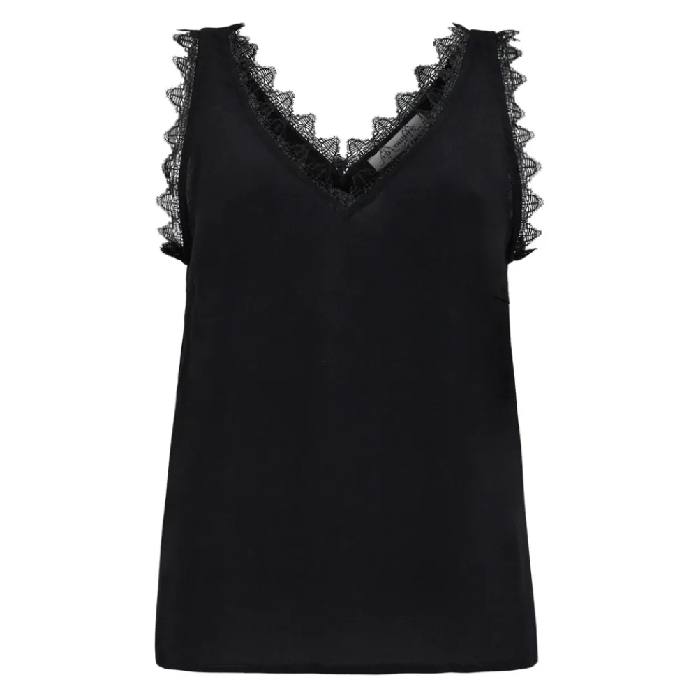 DAMES Co'Couture e kanten singlettop