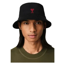 Heren Ami Paris Hoeden^e Katoenen Borduurwerk Emmerhoed