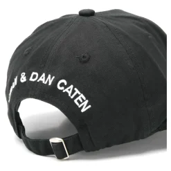 Heren Dsquared2 Petten^e Katoenen Geborduurde Klep Hoed