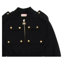 Elisabetta Franchi e katoenen jumpsuit met elastische taille